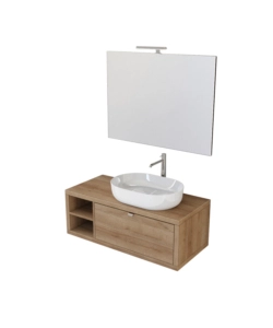 Mobile bagno 'tintoretto' rovere, 110 cm